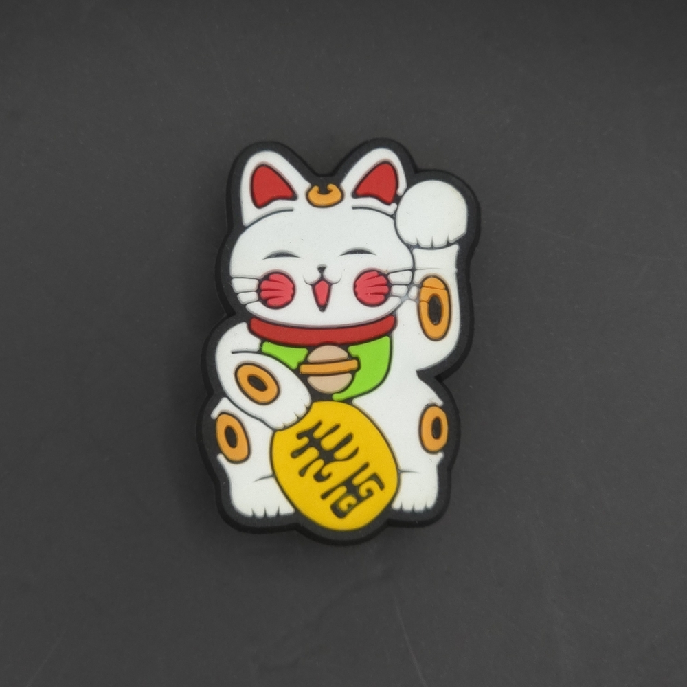 (5/$15) Lucky Cat Croc Charm